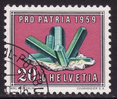 Pro Patria SBK-Nr. 93 (Turmalin 1959) gestempelt