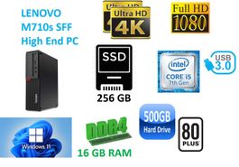 PC Lenovo M710S SFF 16GB+256GB + 500GB Win11pro