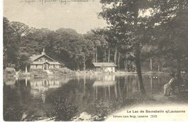 Sauvabelin - le Lac de Sauvabelin c1910