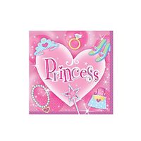 Servietten Princess (Pack mit 16Stk.)
