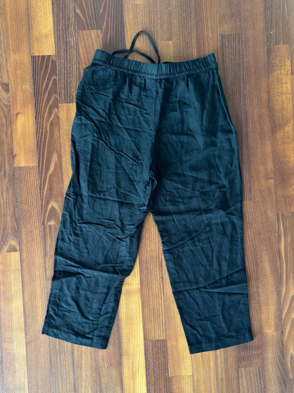 H&M Pantaloni: H&M Leinenhose schwarz Grösse S – Nuovo (secondo la descrizione) da Burgdorf venduto da hjz12 1