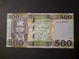 Soudan du Sud 2024 500 pounds PW20