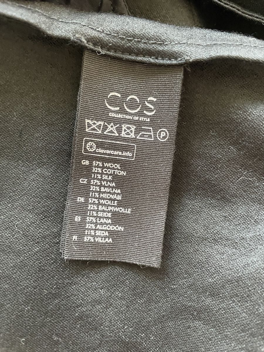 Cos Gonne: Wolle-Seide Rock COS Gr. 38 schwarz – Usato da Zürich venduto da ehupp 5