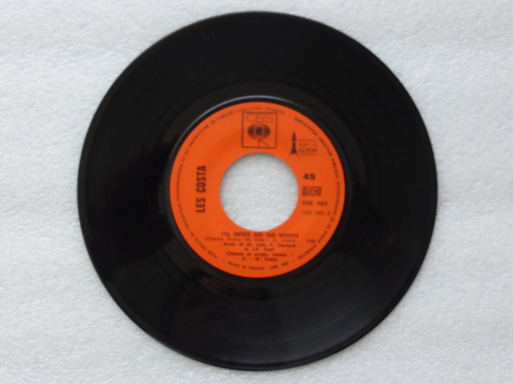 Dischi in vinile: Vinyl Single  LES COSTA – Usato da Küssnacht am Rigi venduto da Mondkinder 2