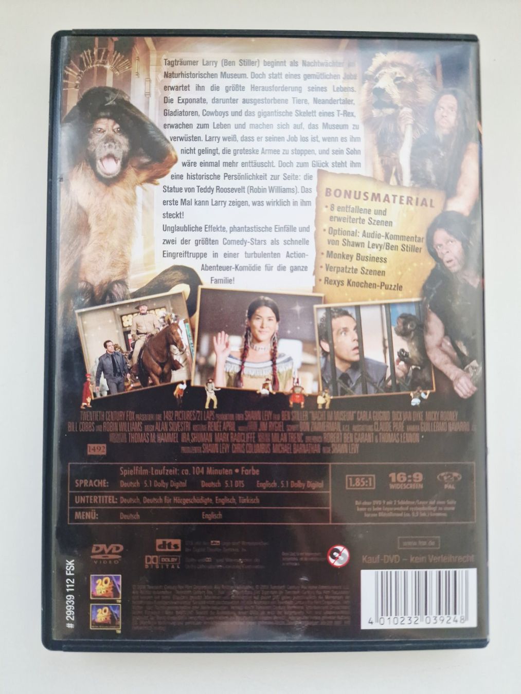 Alle DVDs: DVD Nachts im Museum – Gebraucht aus Hallau von CHACLA 1