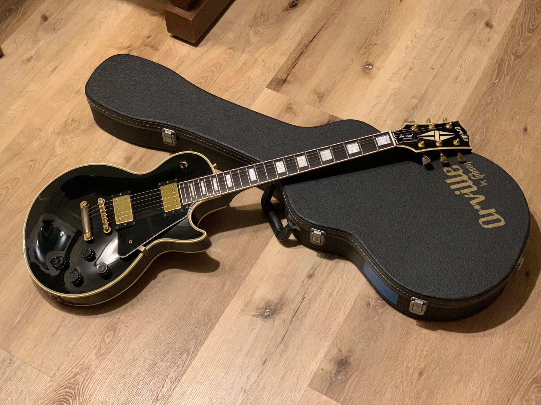 Gibson Strumenti musicali: Orville LPC-75 Les Paul Custom aus 1994 – Usato da Neftenbach venduto da Mike72-123 7