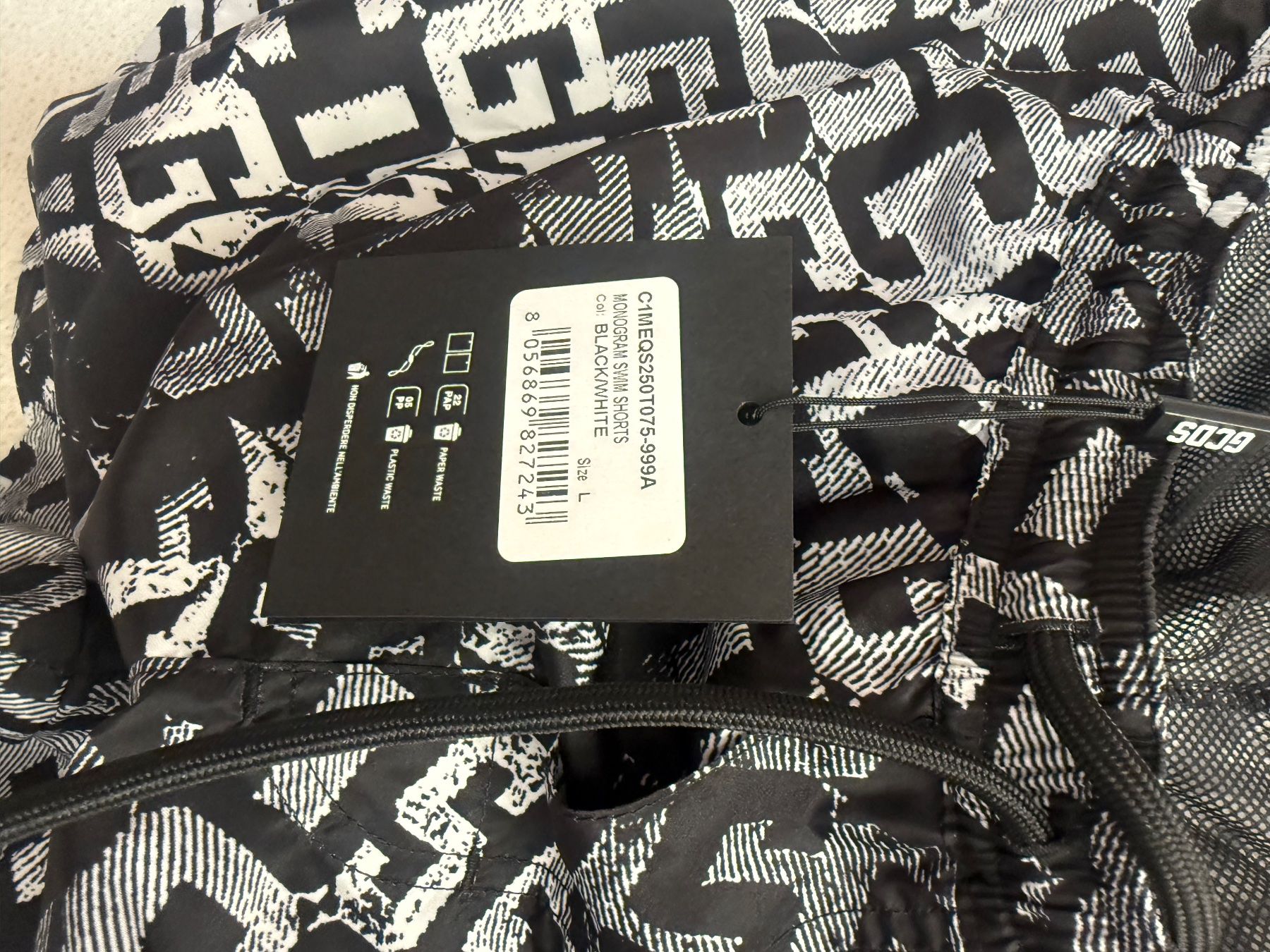 Badehosen: GCDS Monogram Badehose – Gebraucht aus Biel/Bienne von lichterhoh 1