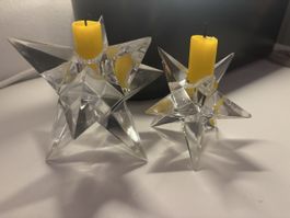 2er Set Stern Kerzenständer