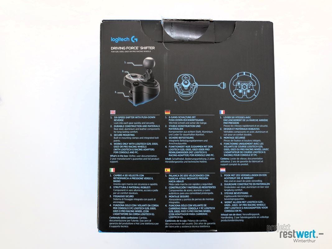 Manettes: LOGITECH G Driving Force Shifter – Neuf (Voir description) à Winterthur par Restwert_Winterthur 7