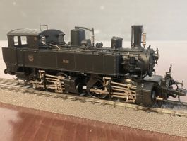 SBB Ed 2x2/2 Nr. 76 Bemo Art. 1693 41 (HO) - läuft perfekt!