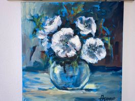 Öl Bild Blumen