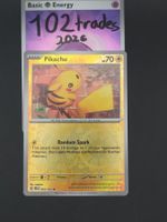 🇬🇧 EN Pikachu reverse holo - TEF 051/162 Karte