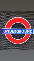 Underground London Metro Leuchtschild | Wandleuchte Dekor ✓