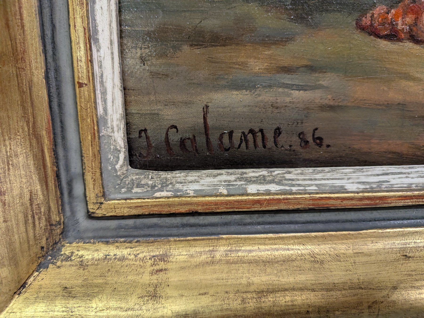 Gemälde: Gemälde J. Calame – Gebraucht aus Emmen von magelan 2