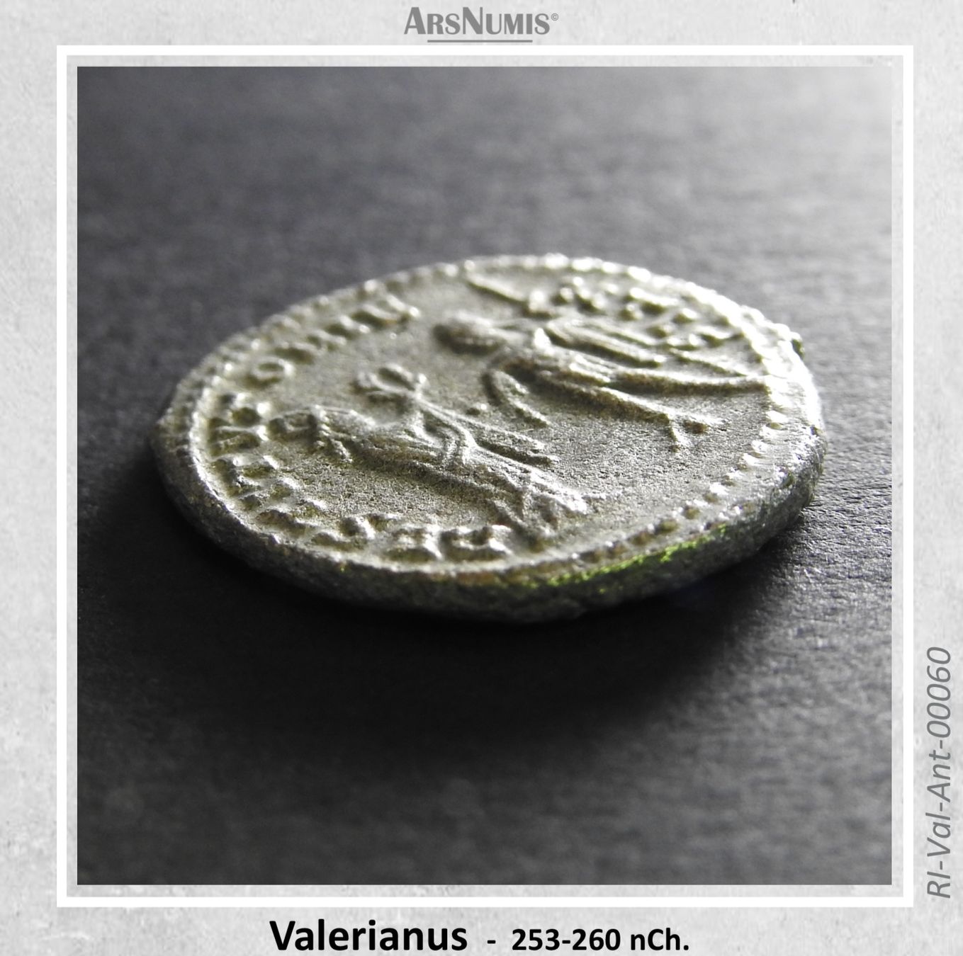 Tutti le monete: Römische Silbermünze - Valerianus – Usato da Oberwil b. Zug venduto da ArsNumis 1