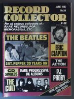Record Collector Magazin 1987 - Beatles The Cult The Action