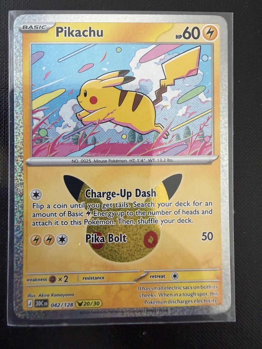 Pokémon Cartes à collectionner: Pikachu #042 30C EN – Neuf (Voir description) à Savigny par Matgab94