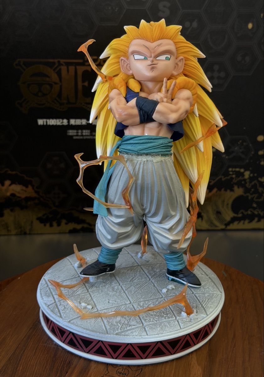 Statuette: Statuetta Gotenks Super Saiyan 3 Action Figure – Usato da S. Pietro venduto da nap_9xjt 1