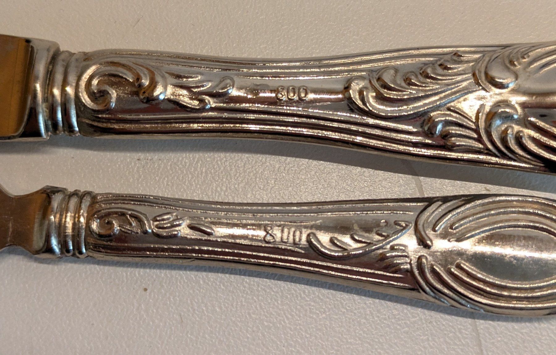 Posate: 800 Silber Messer , sehr alt – Usato da Ligornetto venduto da Ligornetto 4