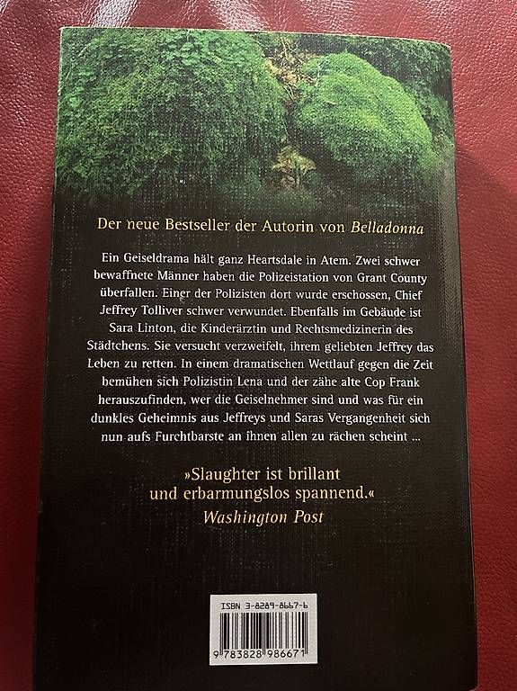 Libri: Karin Slaughter - Die Schattenblume – Usato da Salouf venduto da 4pa_kfr7 1