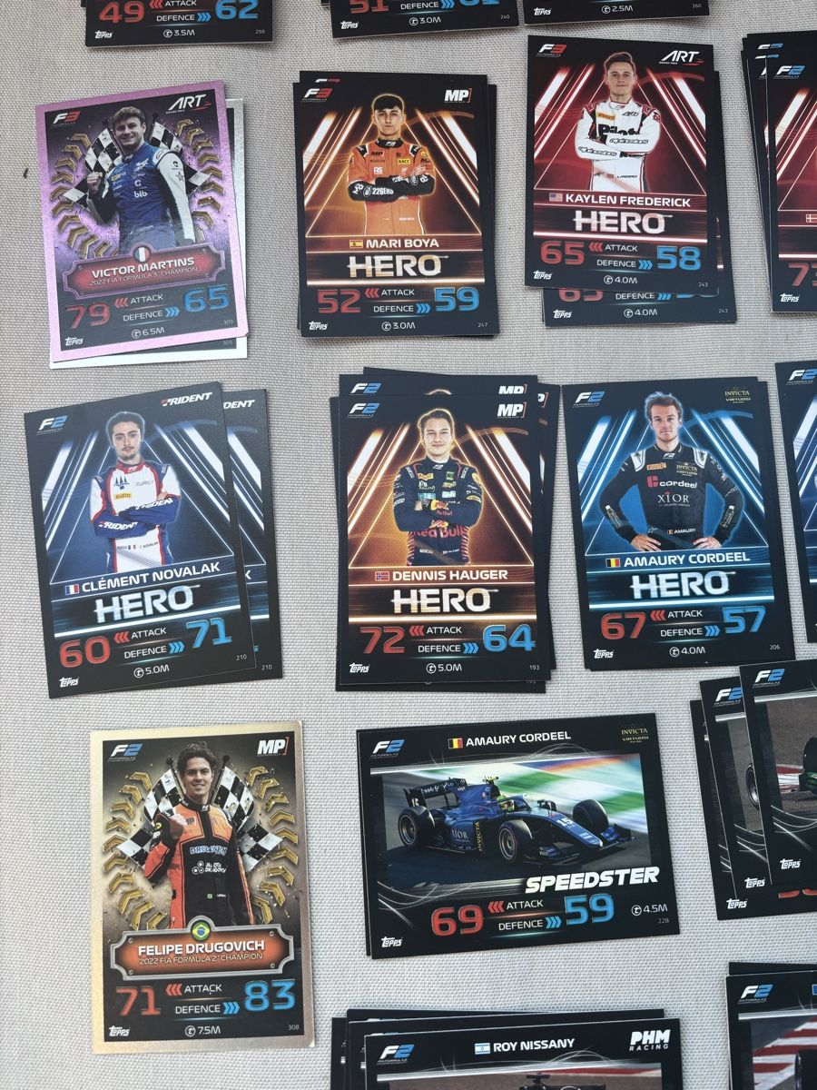 Topps Sammelbilder & Trading cards: Topps Turbo Attack 2023 - F2 & F3 Bundle – Neu (gemäss Beschreibung) aus Zug von its_k265 2