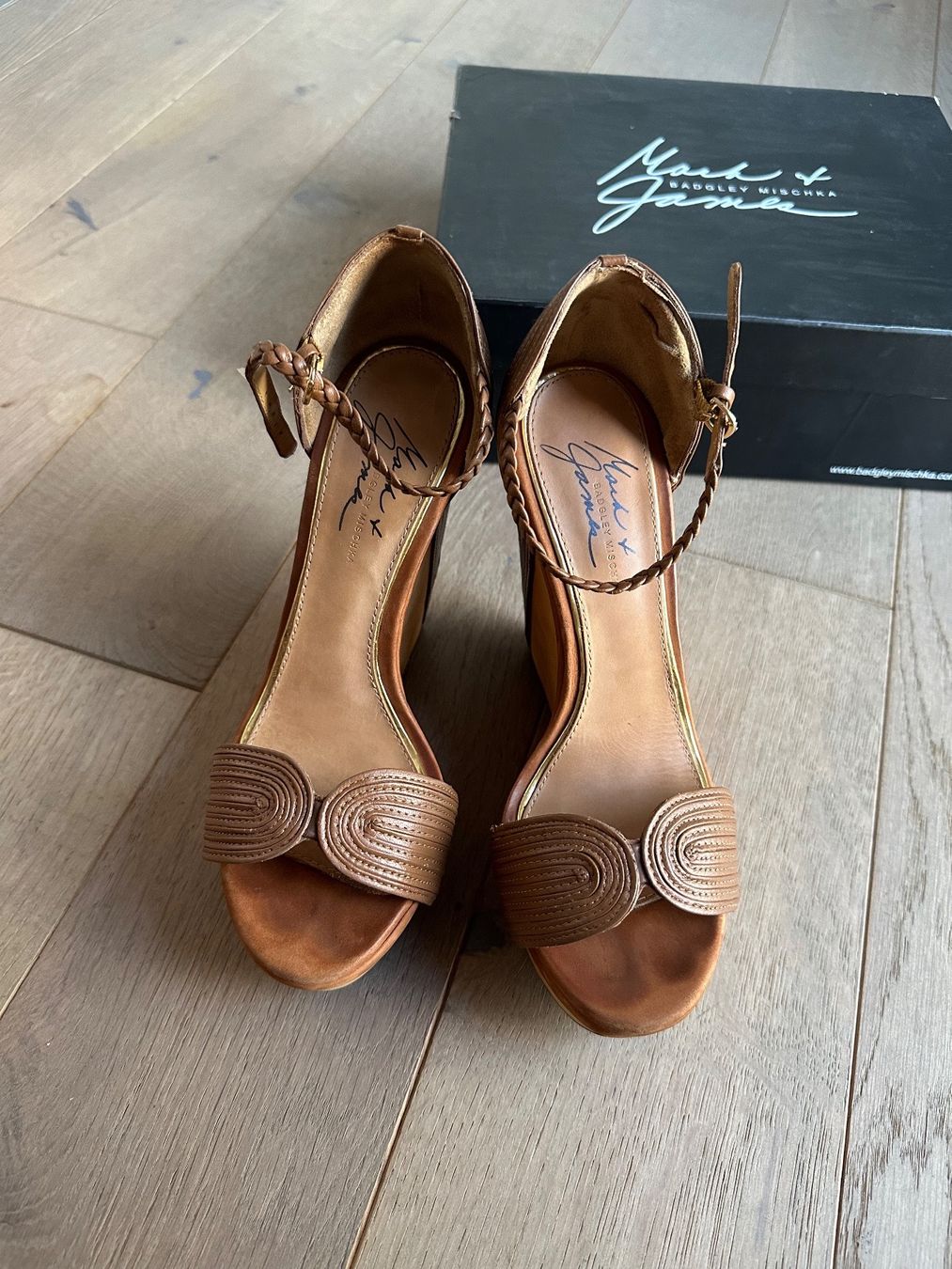 Scarpe da donna: Badgley Mischka leather Sandal, – Usato da Zug venduto da Nat.yushkevich 3