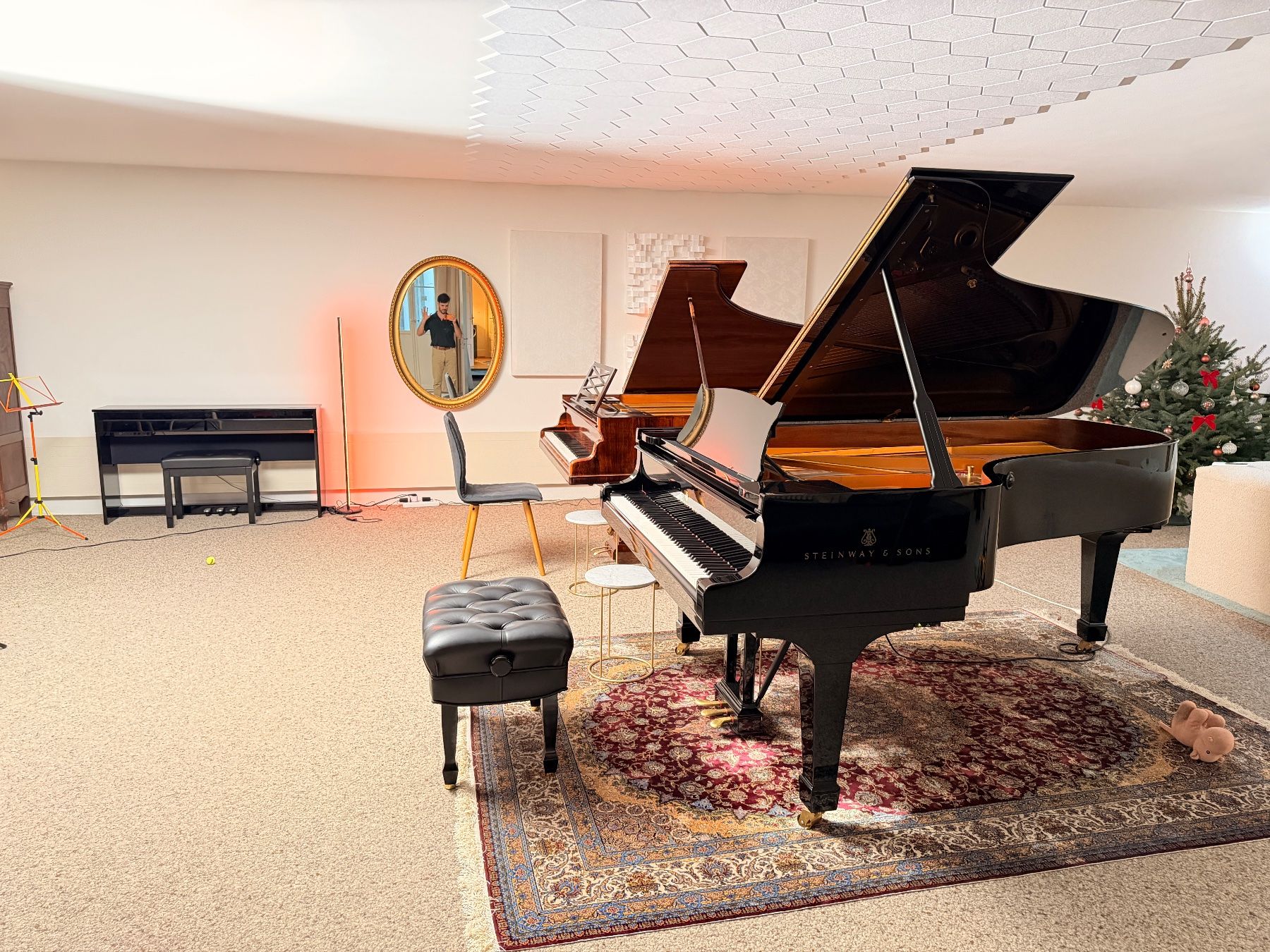 Steinway Musikinstrumente: Rare Steinway Model C 227 – Gebraucht aus Zürich von horoffra 1