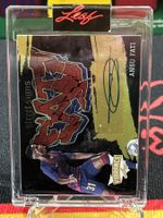 2023 Leaf Vibrance Ansu Fati Auto Stone Sign SSP Case Hit A1