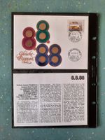 Numisbrief- Münzbrief: Schnapszahl 8.8.88 Heiligkreuz (Mels)