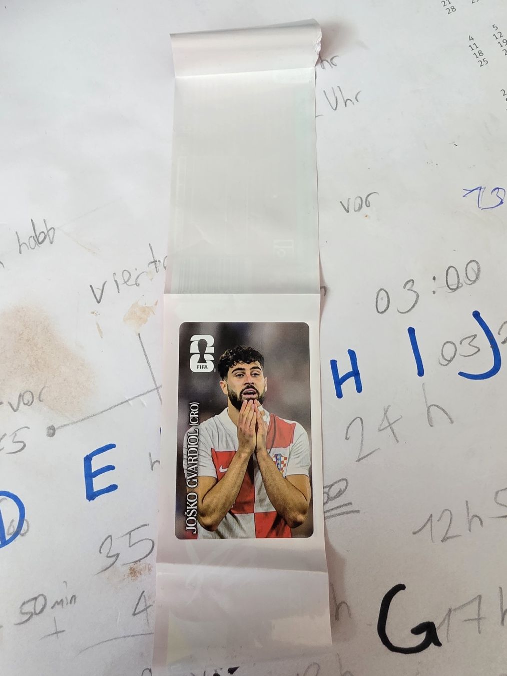 Panini Carte collezionabili: Josko Gvardiol Coca-Cola Panini Sticker WM26 – Nuovo e nell'imballaggio originale da Zürich venduto da Alibaba1234