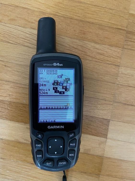Garmin GPSMAP 64st, inkl. Topo Schweiz V.4 Pro Kaufen auf Ricardo
