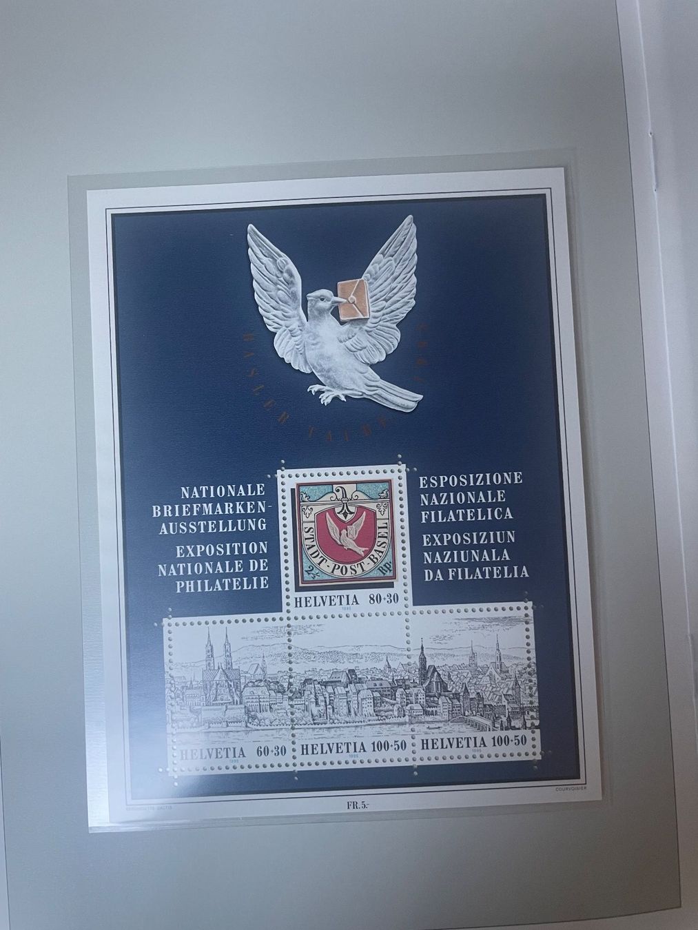 Tutti i francobolli: Gedenkblock Basler Taube – Nuovo (secondo la descrizione) da Obergösgen venduto da Rromi1 1