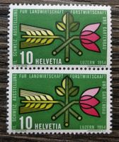 TR106 Timbre Suisse Non Oblitere 1954