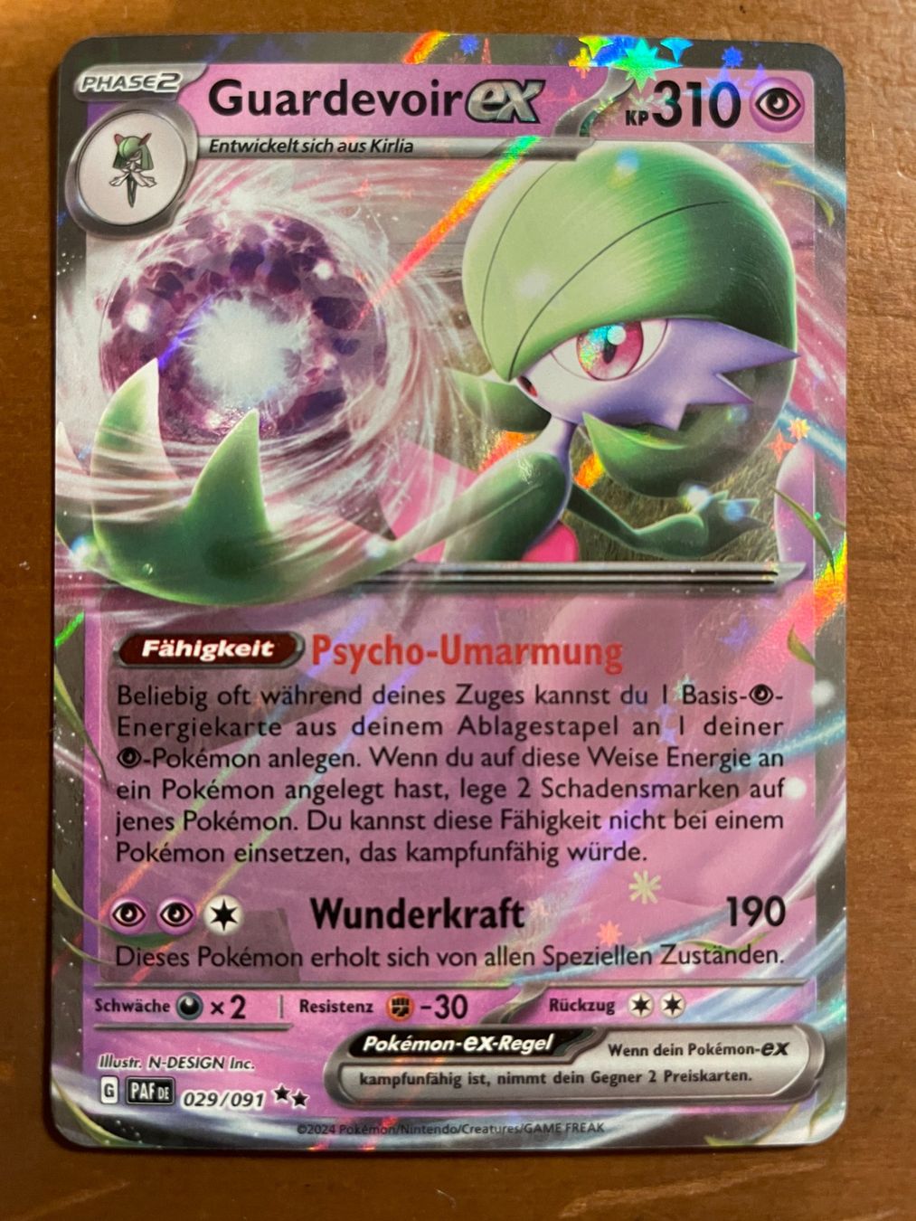 Pokémon Carte collezionabili: Pokemon Gardevoir eX (Versand gratis) – Nuovo (secondo la descrizione) da Chur venduto da Angerson
