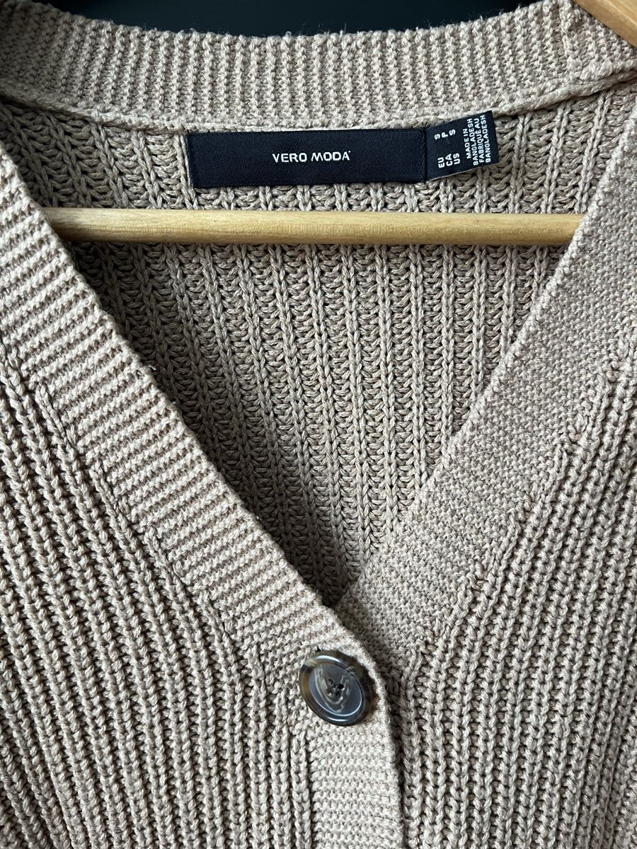 Vero Moda Giacche: Vero Moda Strickjacke beige Grösse S – Usato da Sax venduto da _Kornblume_ 1