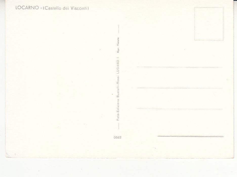 Cartoline postali: Locarno ca. 1970 – Usato da Bürglen TG venduto da StampGraf 1