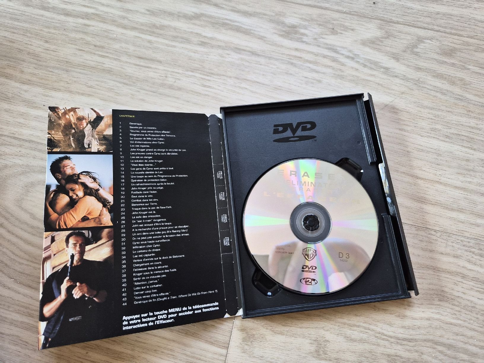 Tutti i DVDs: DVD L'Effaceur Arnold Schwarzenegger – Usato da La Joux FR venduto da car_ck96 1