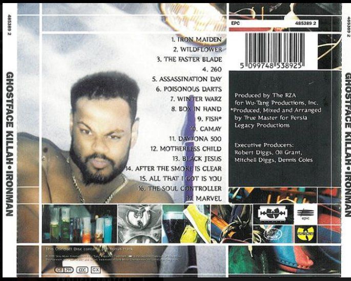 CD: CD Ghostface Killah Ironman 1996 CD Original – Usato da St-Prex venduto da kro_7jxt 1