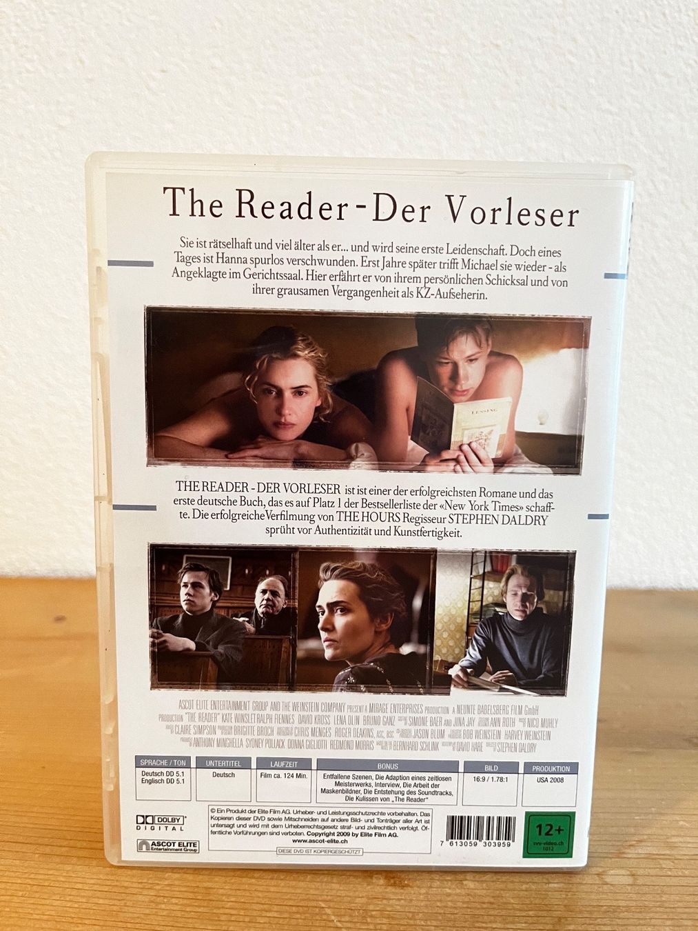 Tutti i DVDs: DVD - Der Vorleser – Usato da Bassersdorf venduto da McRob00 2