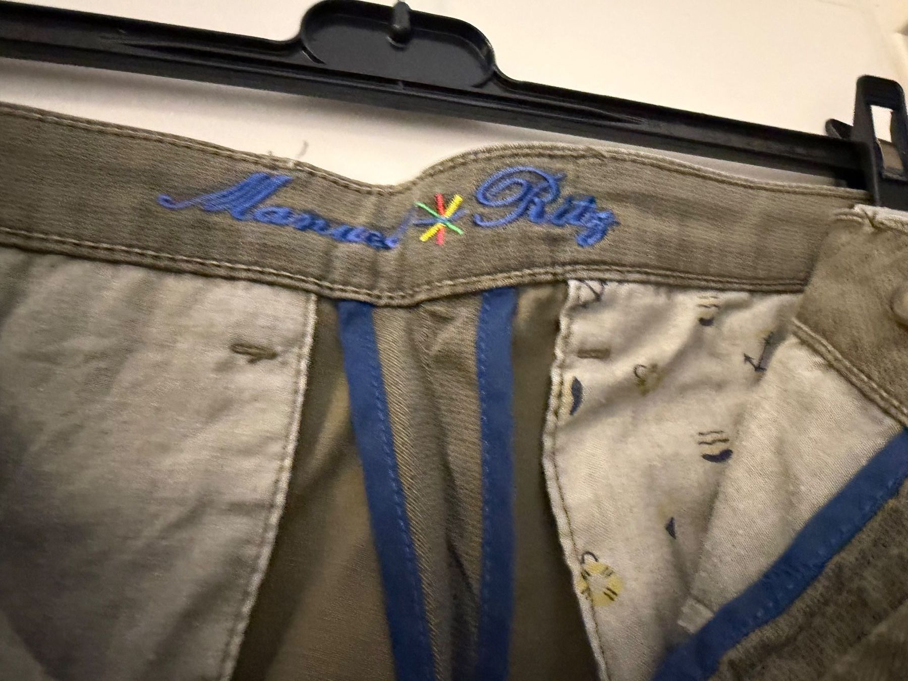 Pantaloni: Manuel Ritz Herren Sommerhose Khaki – Usato da Berneck venduto da Ordnung2021 3