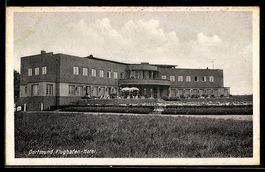 AK Dortmund, Ansicht vom Flughafen-Hotel