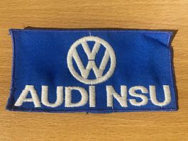 Beau badge à coudre Volkswagen Audi NSU New Old Stock Neuf