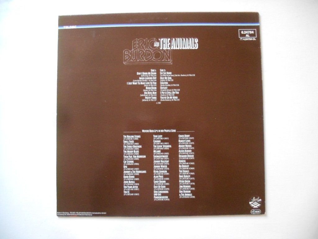 Dischi in vinile: ERIC BURDON AND THE ANIMALS – Usato da Bex venduto da Giorgiob 1