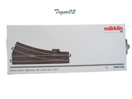 Märklin H0 24612OVP C-Gleis Weiche rechts