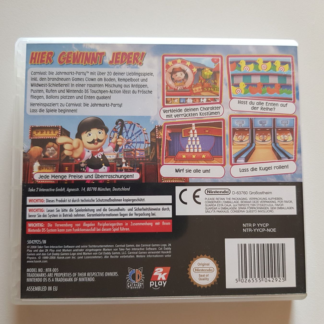 Nintendo Spiele: Carnival /DS – Gebraucht aus Münchenstein von 2DGames 1