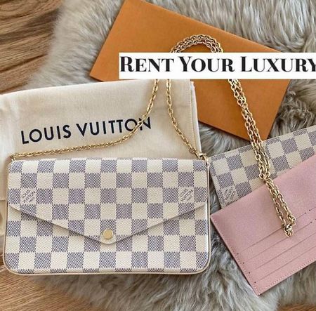 Louis Vuitton Felicie Damier Azur