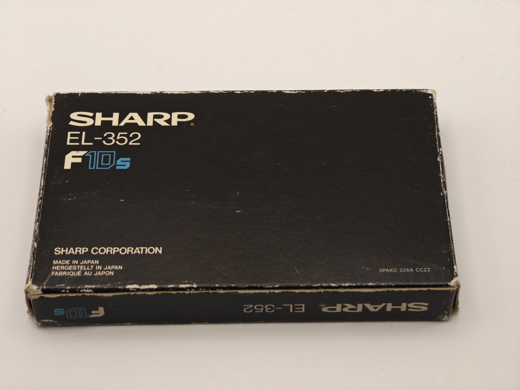 Sharp Taschenrechner: Taschenrechner Sharp EL-352 mit Original Verpackung – Gebraucht aus Thun von Kankii 1