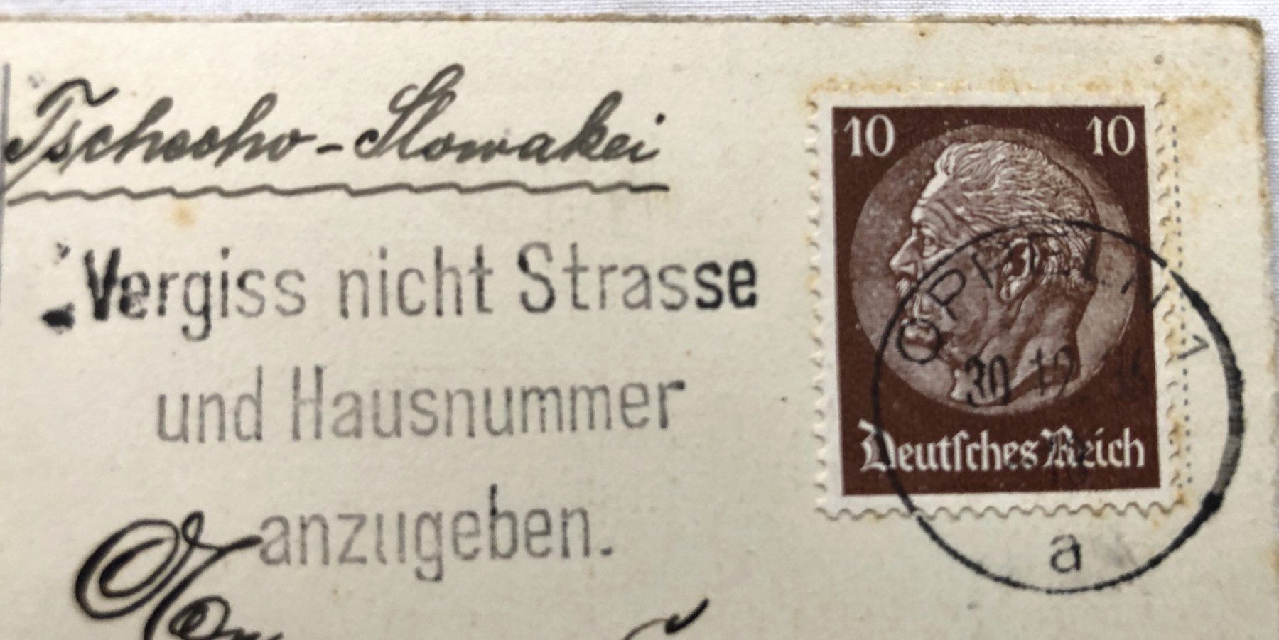 Ansichtskarten: Neujahrespostkarte - DR - 30.12.1936 – Gebraucht aus Schaffhausen von durruti 2