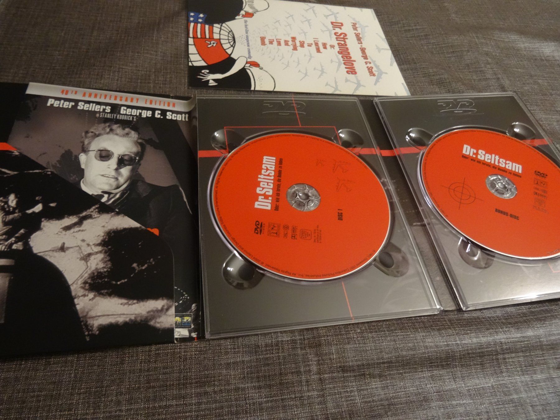 Tutti i DVDs: Dr. Seltsam oder: wie ich lernte die Bombe zu lieben DVD Box – Usato da Olten venduto da Disc-Verkauf 2