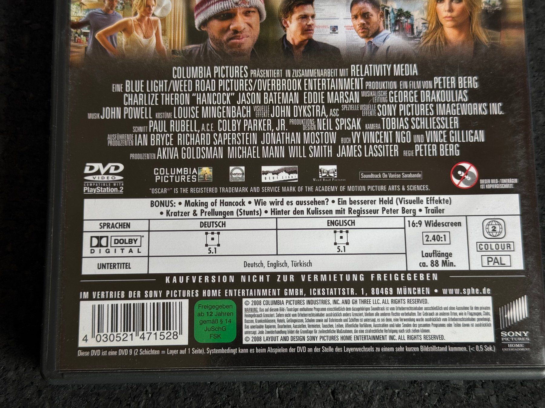 Alle DVDs: Hancock DVD DE/EN Will Smith - Charlize Theron – Gebraucht aus Fribourg von tschjoly 3